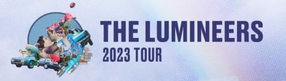 The Lumineers 2023 Tour poster